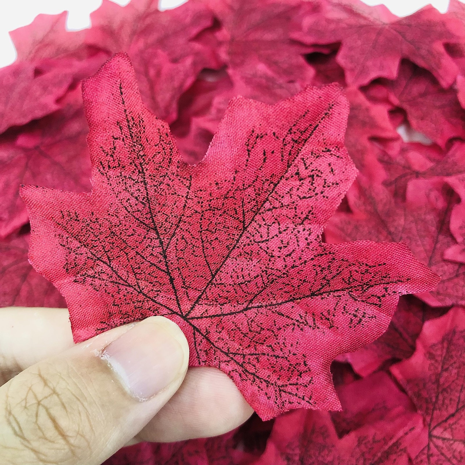 SITUMEIZI 400 PCS 8 Colors Fall Decoration for Home Fall Leaves Fake Maple L…