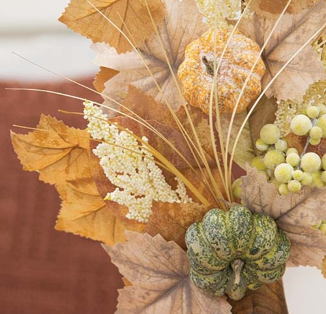 28″ Wind Washed Fall Foliage Floral Pick