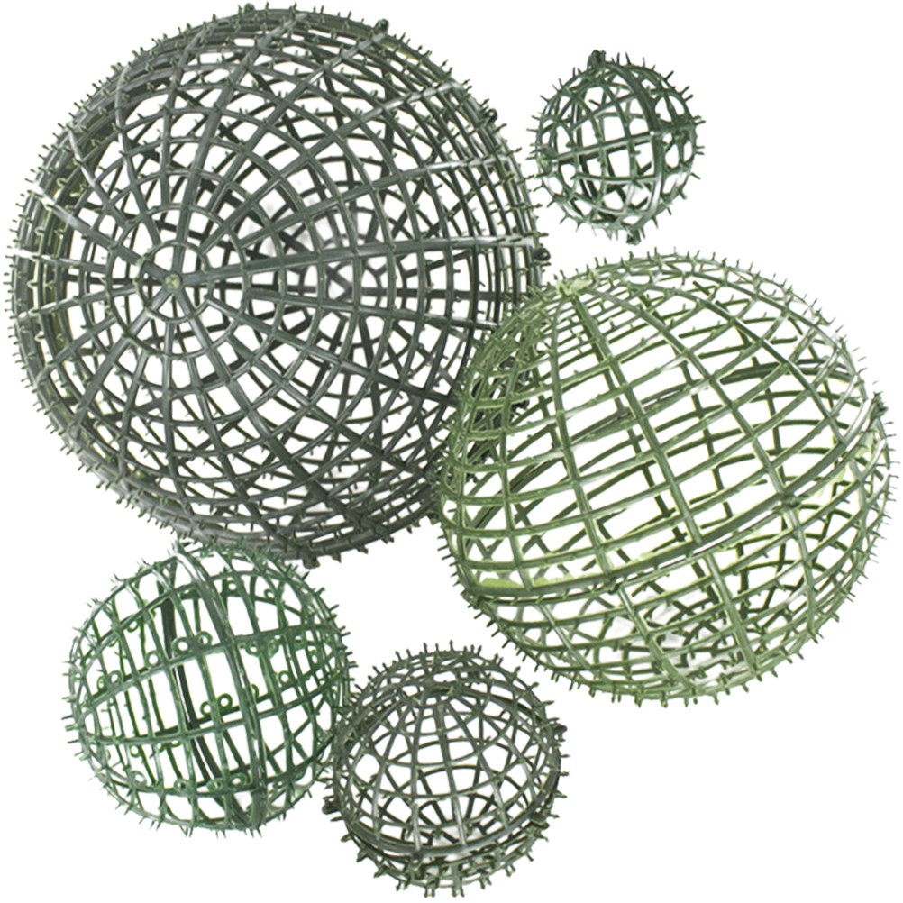 5 Pcs Flower Arrangement Ball Inner Liner Plant Support Frame Cage