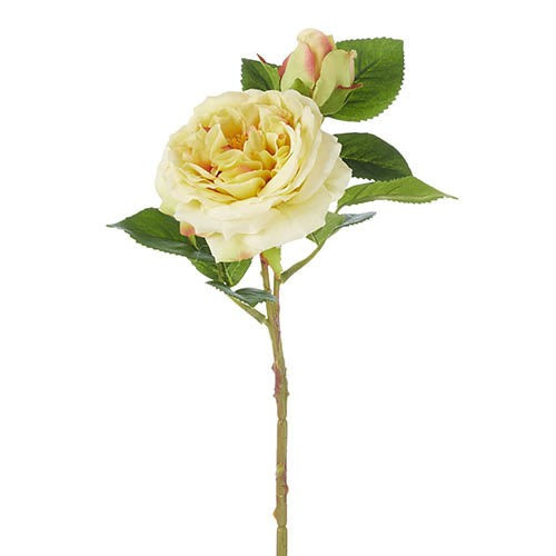 Raz Imports 14″ yellow garden rose spray, Home Decor, Wedding Decor, Quinciañera