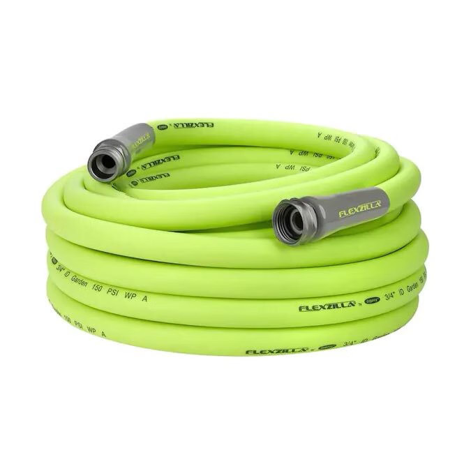 Flexzilla Garden Hose 3/4″ x 50′ 3/4″ – 11 1/2 GHT Fittings ZillaGreen