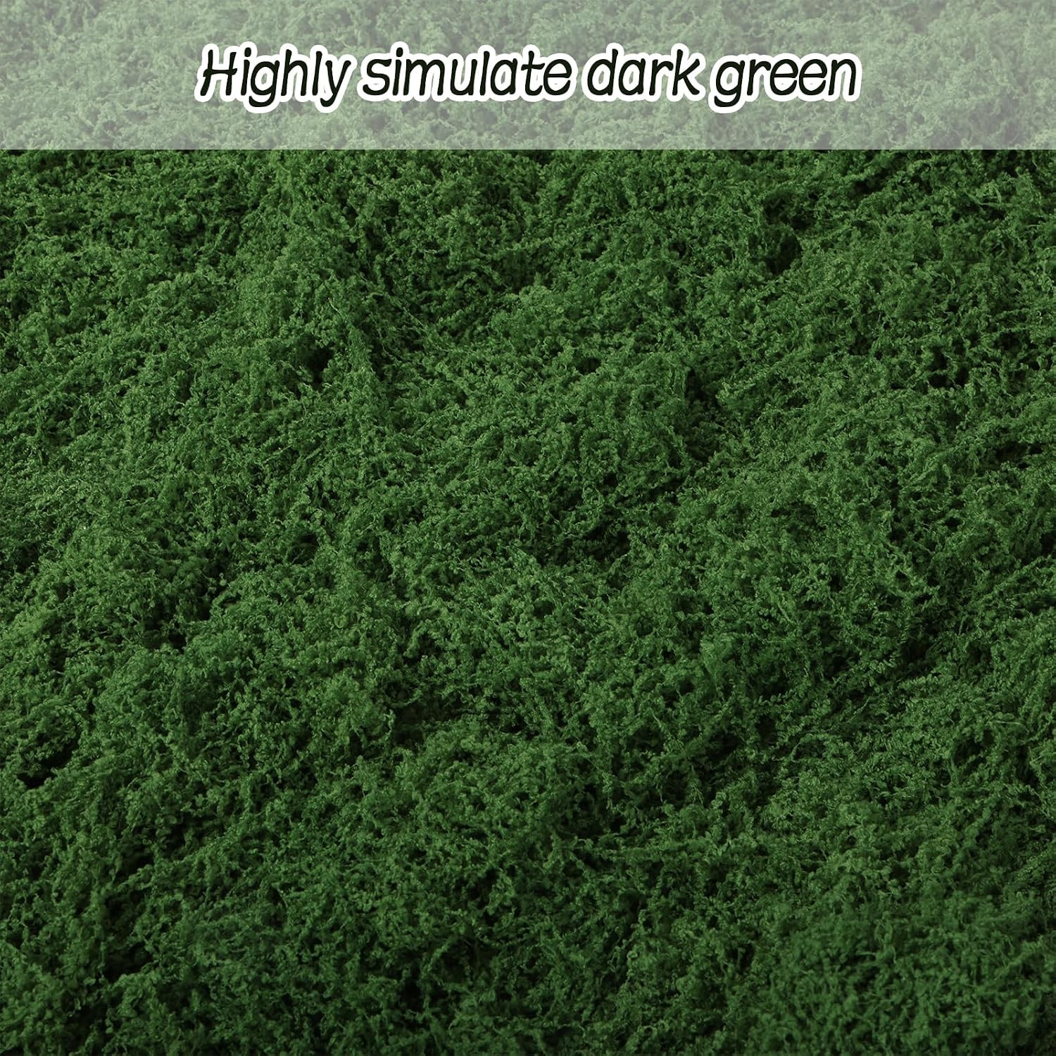 Artificial Moss Mat, 2PCS 39″ X 78″ Large Fake Moss Sheet for Crafts & Planters,