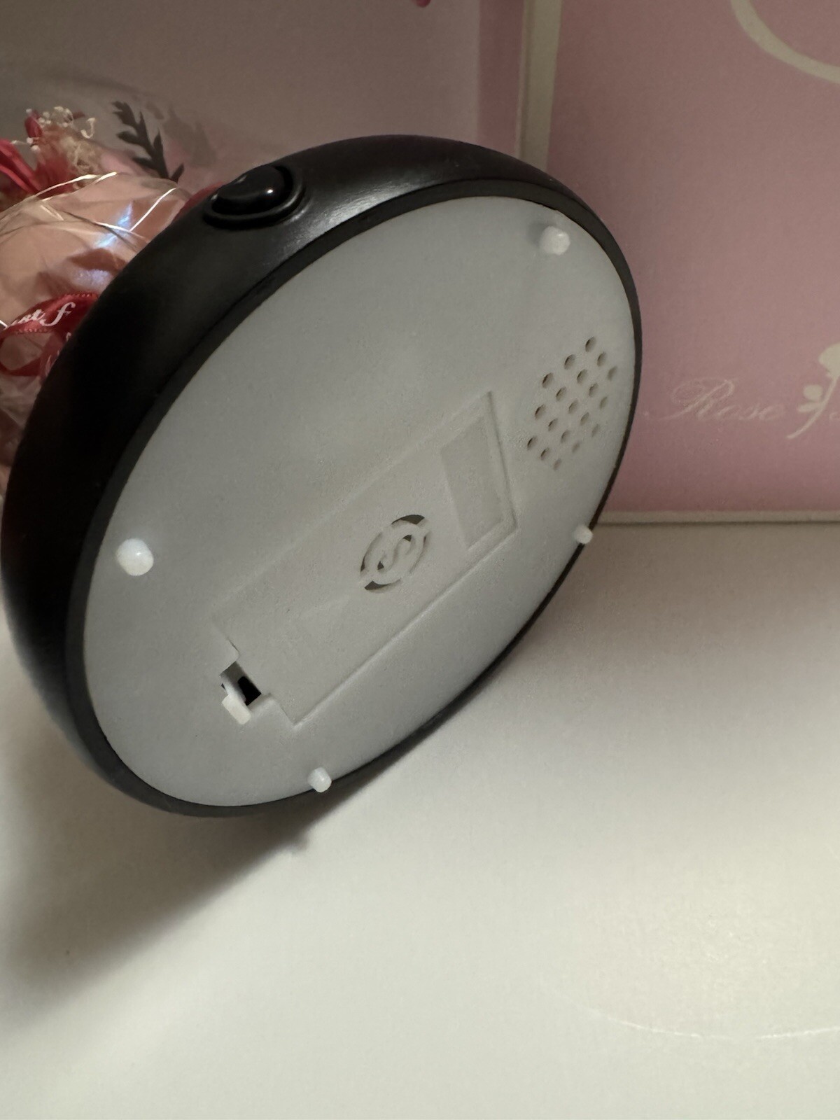 Rose Of Love LED Lights Red Rose Glass Dome. NIB.