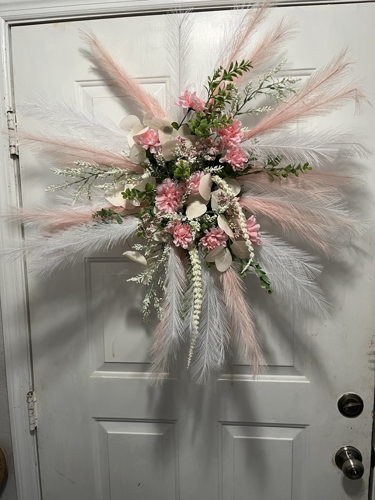 Pretty Pink Flower Door / Table Decoration
