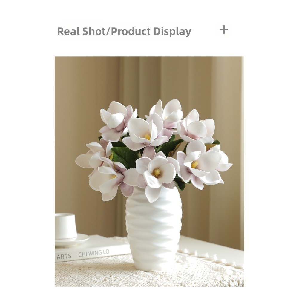 for magnolia Artificial Flower Bouquet for Wedding For Home Decor Photography
