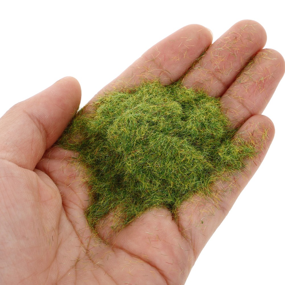 1 Pack Durable Nylon Artificial Moss for Decor Green Simulated Plant Craft
