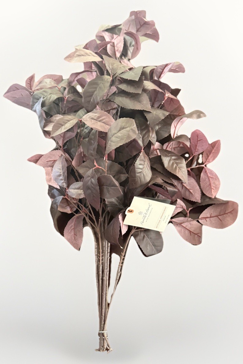 Target Hearth And Hand Artificial Arrangement Plum Leaf NWT