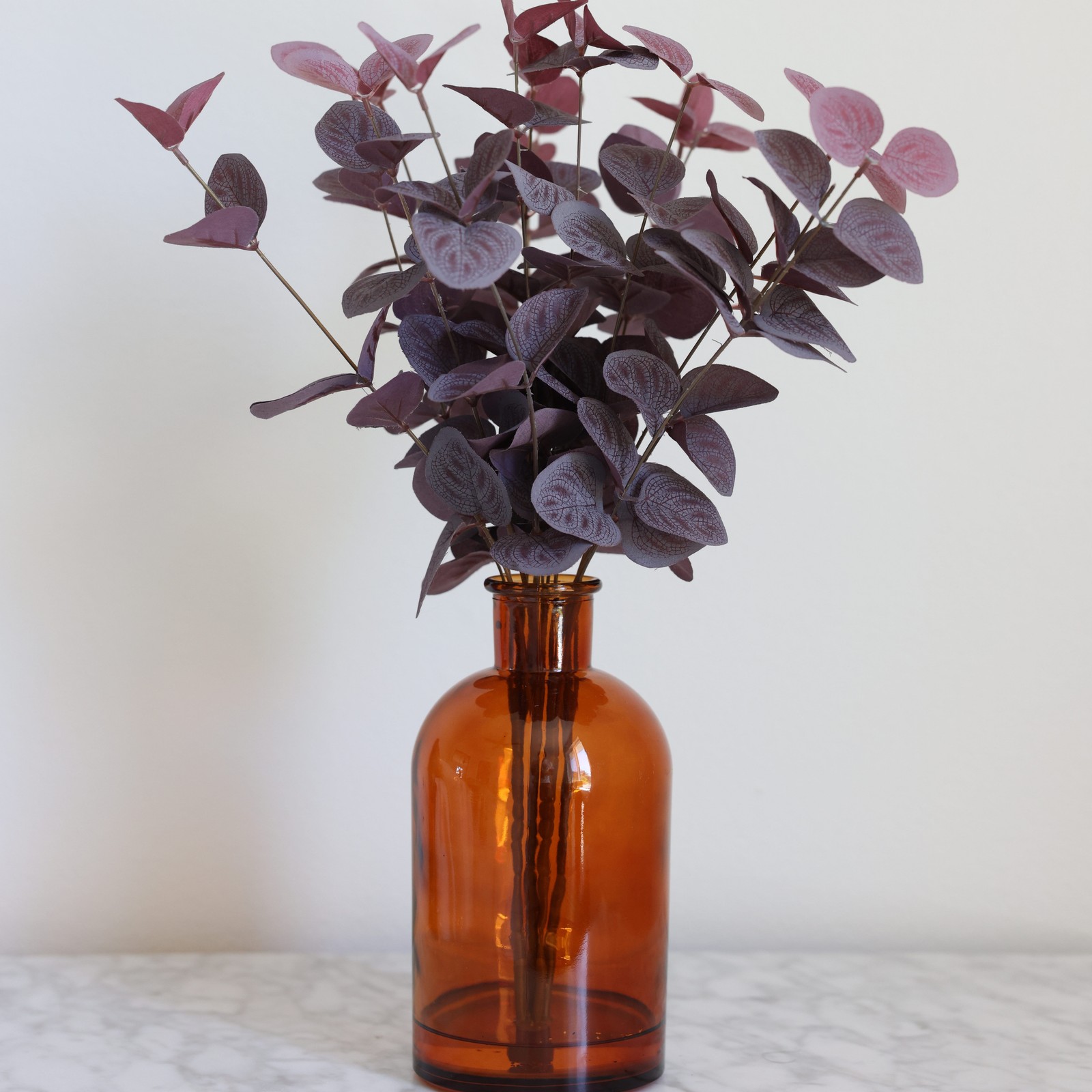 Home Decor Collection Flora Bunda Artificial Bouquet, Glass Fall Floral 16.5in