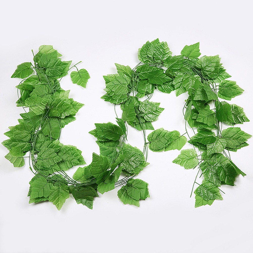 12 Pcs/Pack Simulation Grape Vines Fruit Decoration Plants Greenery