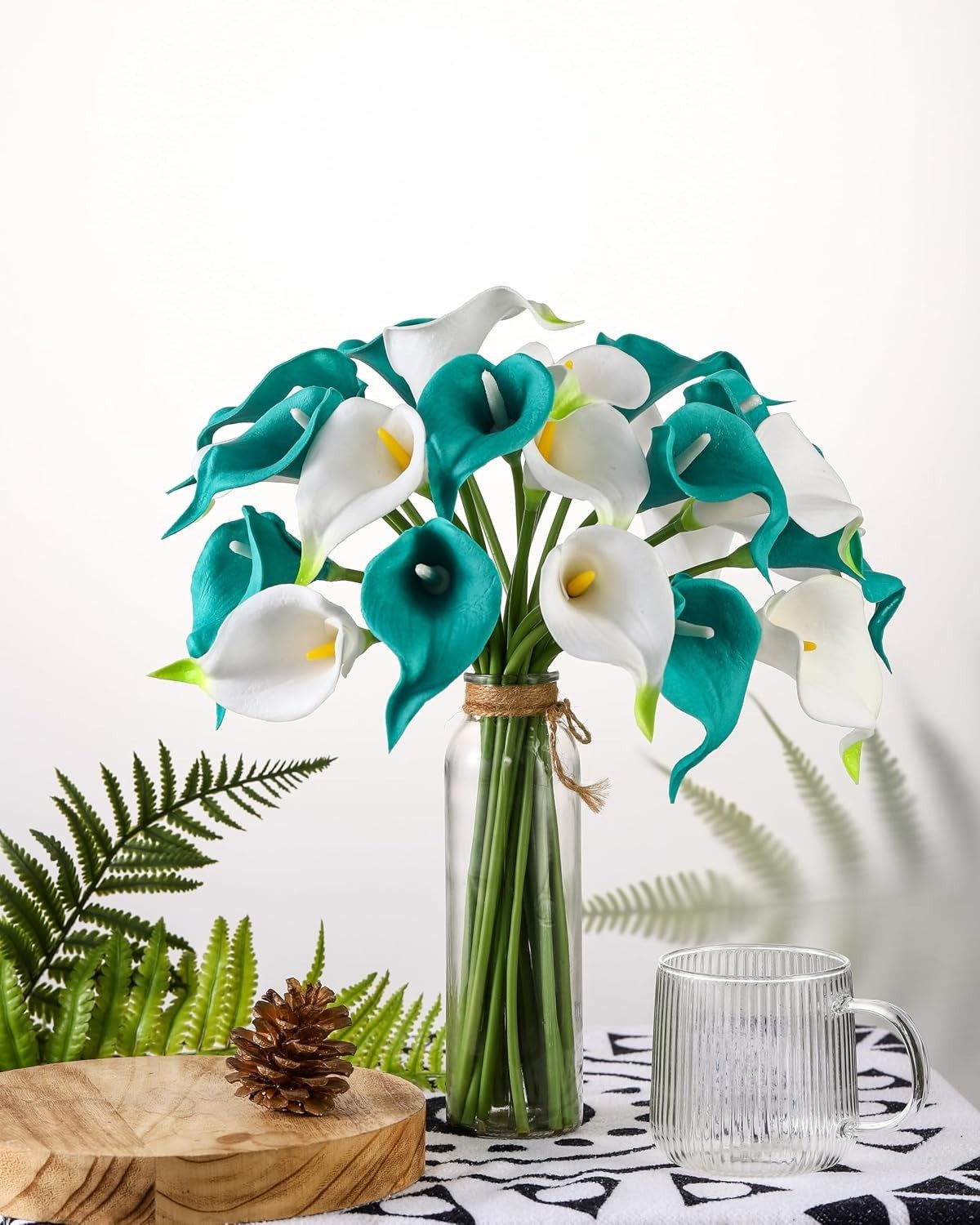 12 Stunning Artificial Calla Lily Flowers – Ideal for Home & Event Arrangements