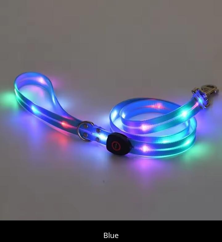 LED Glowing Nylon Strip Night Safety Decorative Ribbon Adjustable Luminous Strip