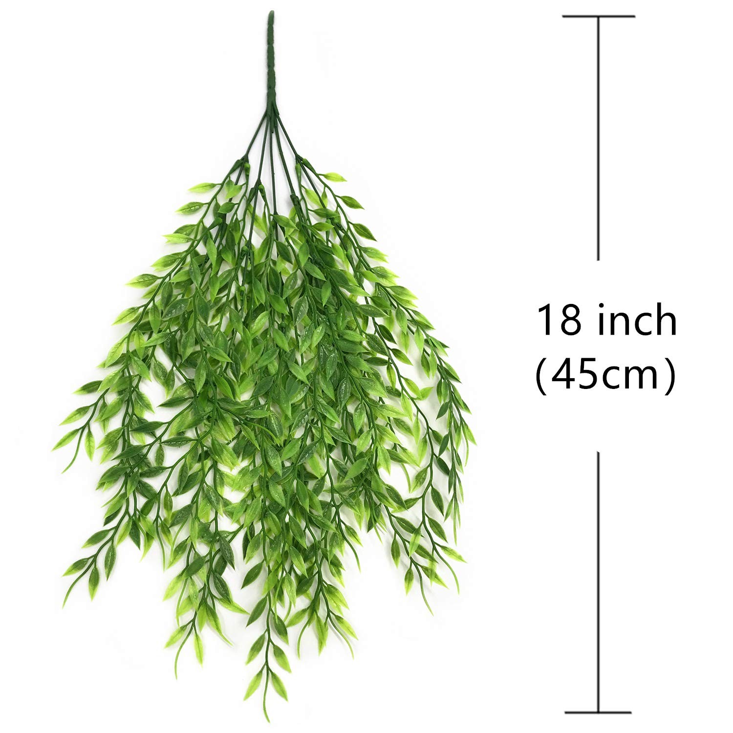 Artificial Hanging Plants, Fake Vines Plastic Ivy Greenery Christmas Decorati…