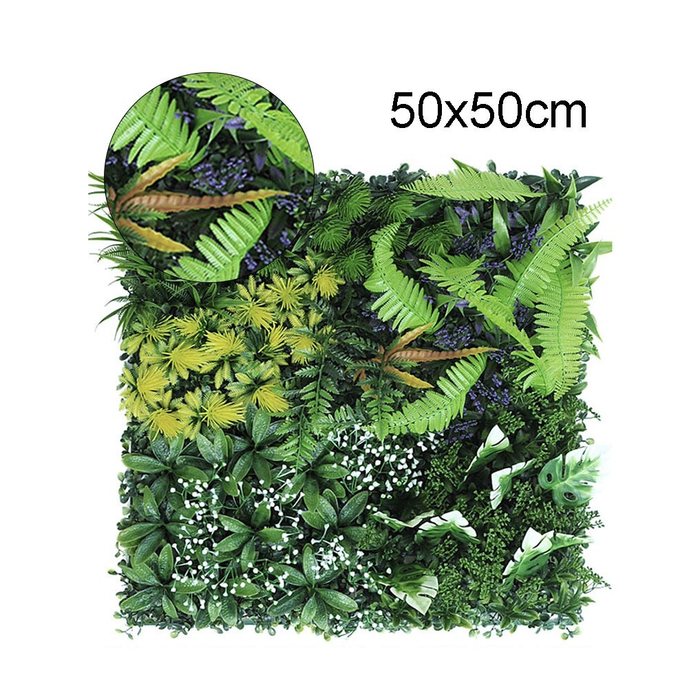 Create a Welcoming with Artificial Green Grass Square Plant