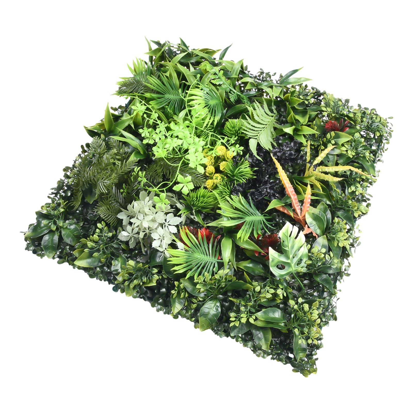Create a Welcoming with Artificial Green Grass Square Plant