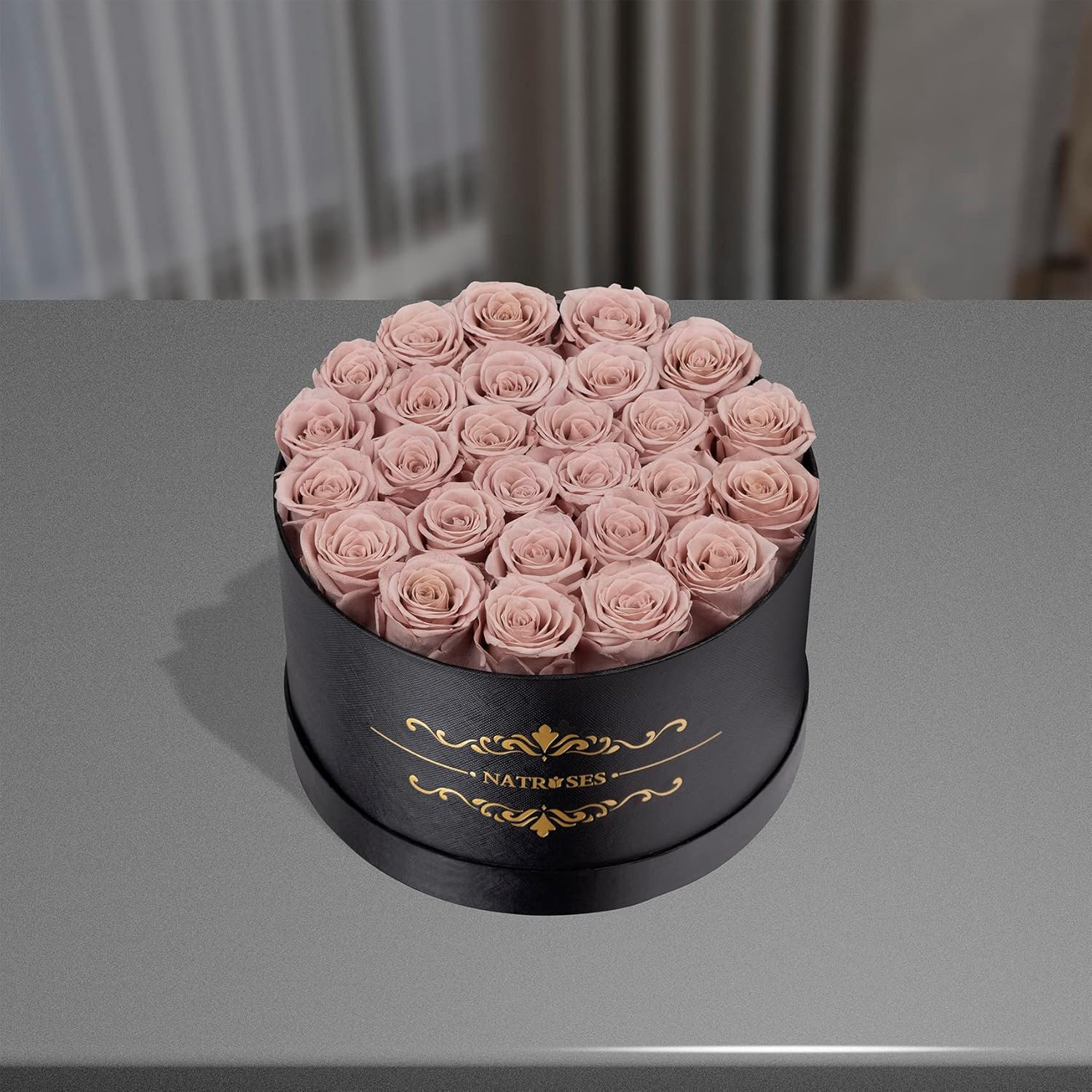 Gifts for Her 27 Piece Forever Preserved Roses in a Box, Preserved Flowers for D