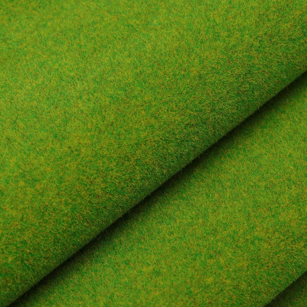 100 CM Artificial Grass Mat for Model Trains Green Turf Paper Lawn