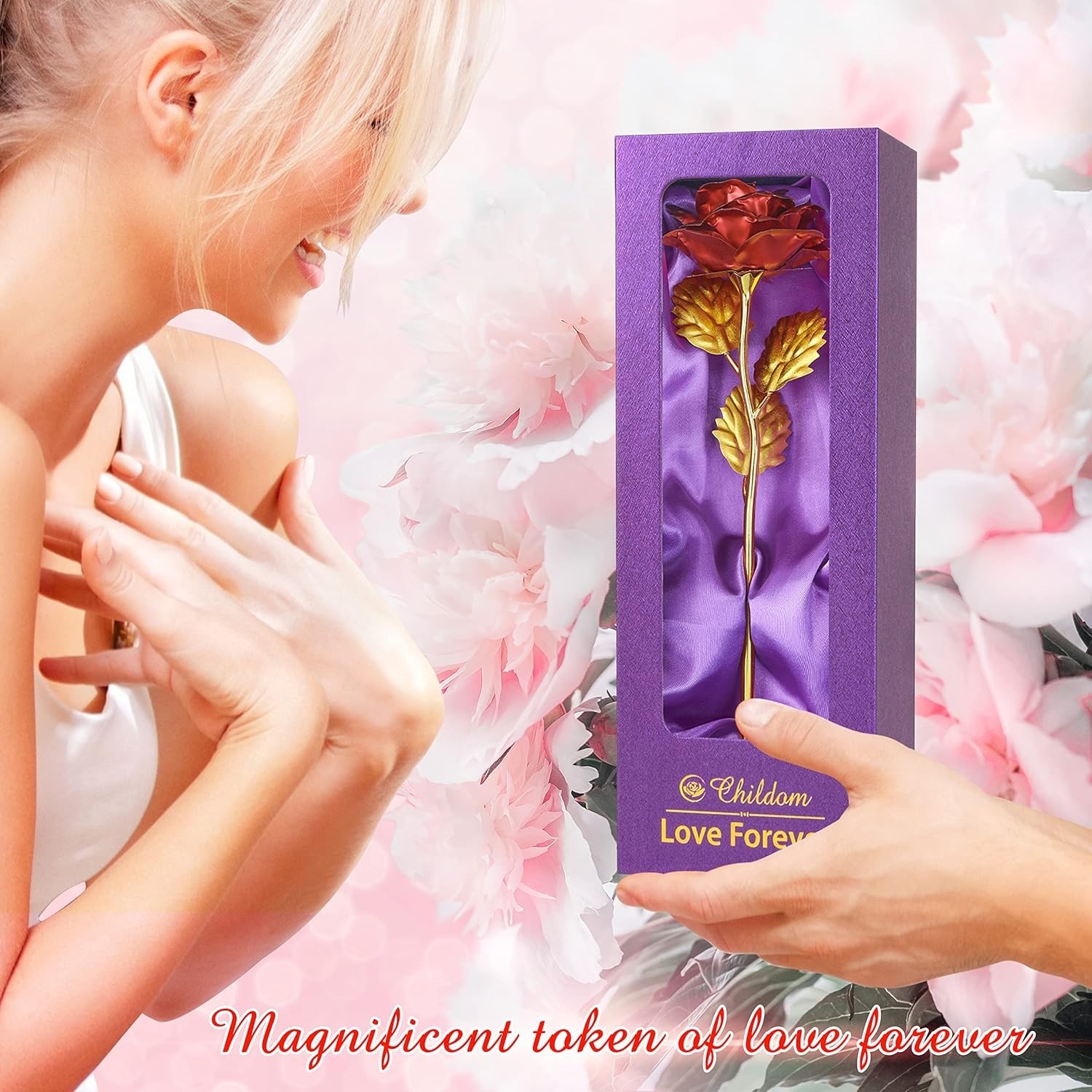 Mothers Day Rose Gifts for Mom,Birthday Gifts for Women,Mothers Day Flowers G…