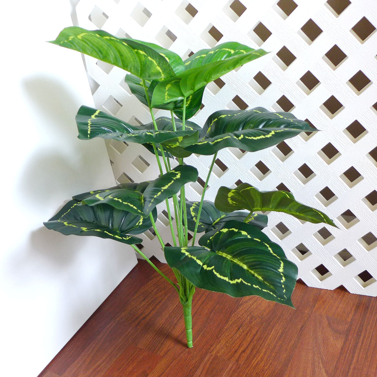16″ Hight Artificial Plant Small Bush Tree (12 Lifelike Leaves )