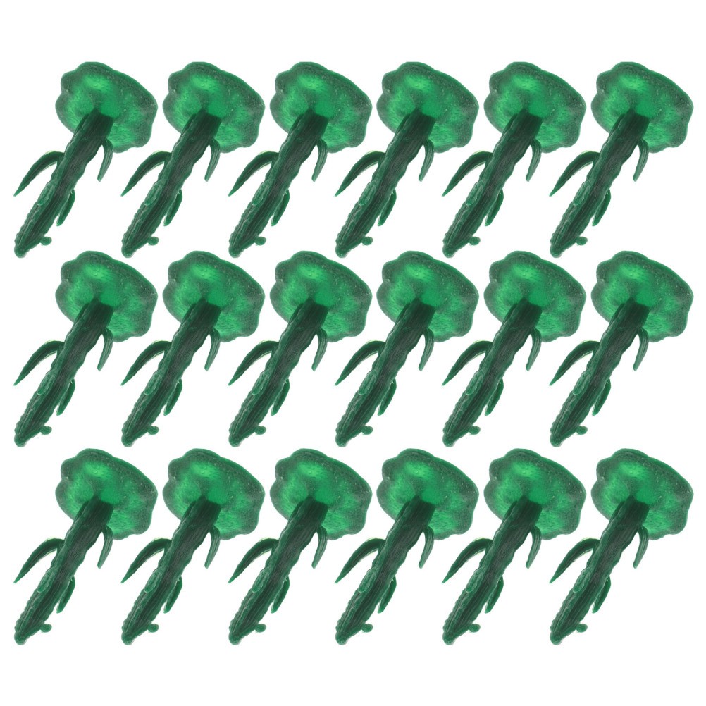 40 PCS Simulated Cactus Mini Artificial Figurines Miniature Fake Toy Craft