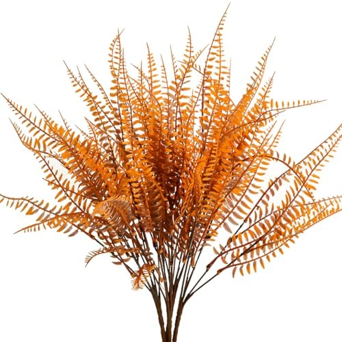 Artificial Plants Fake Ferns Plant Artificial Flowers for Outdoors UV 4 Fall
