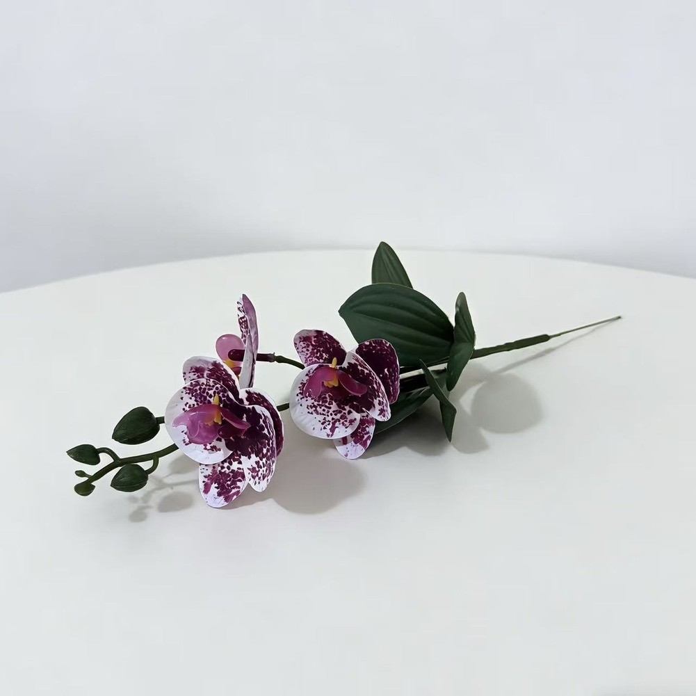 Artificial Flower 3D Orchid Bouquet 3D Printed Design Lifelike Butterfly Orchid