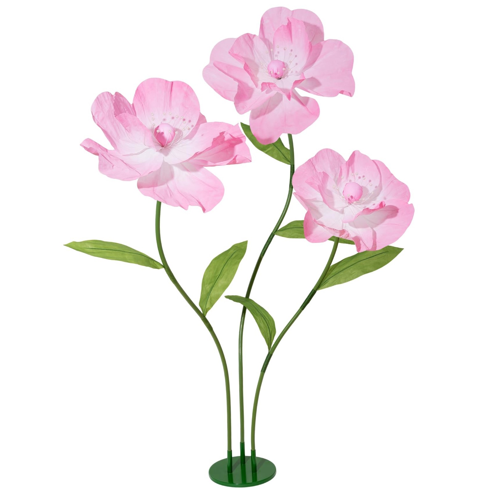Giant Flowers for Wall Decor 69″ Large Flowers for Party, Wedding, Living Roo…