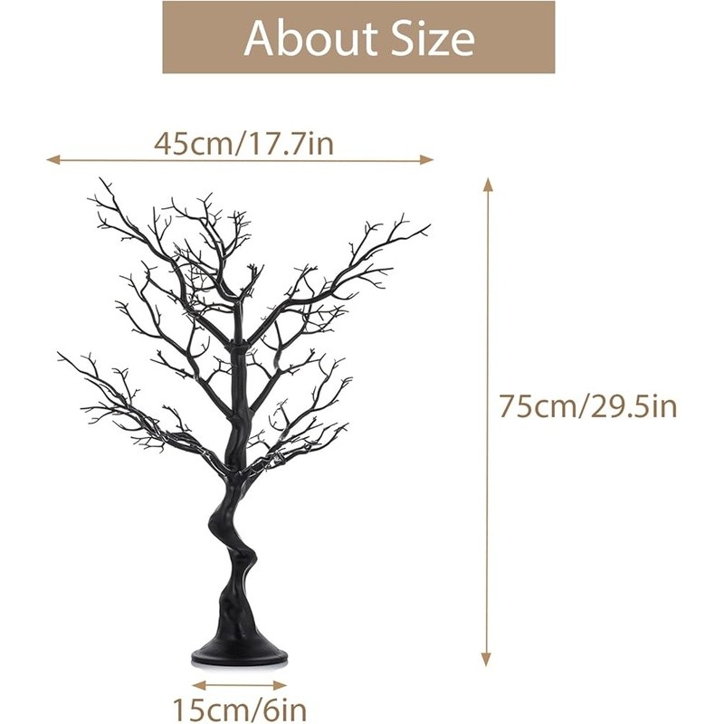 Artificial Wishing Tree Wedding Home Decor Centerpiece Party Festive Ornament US