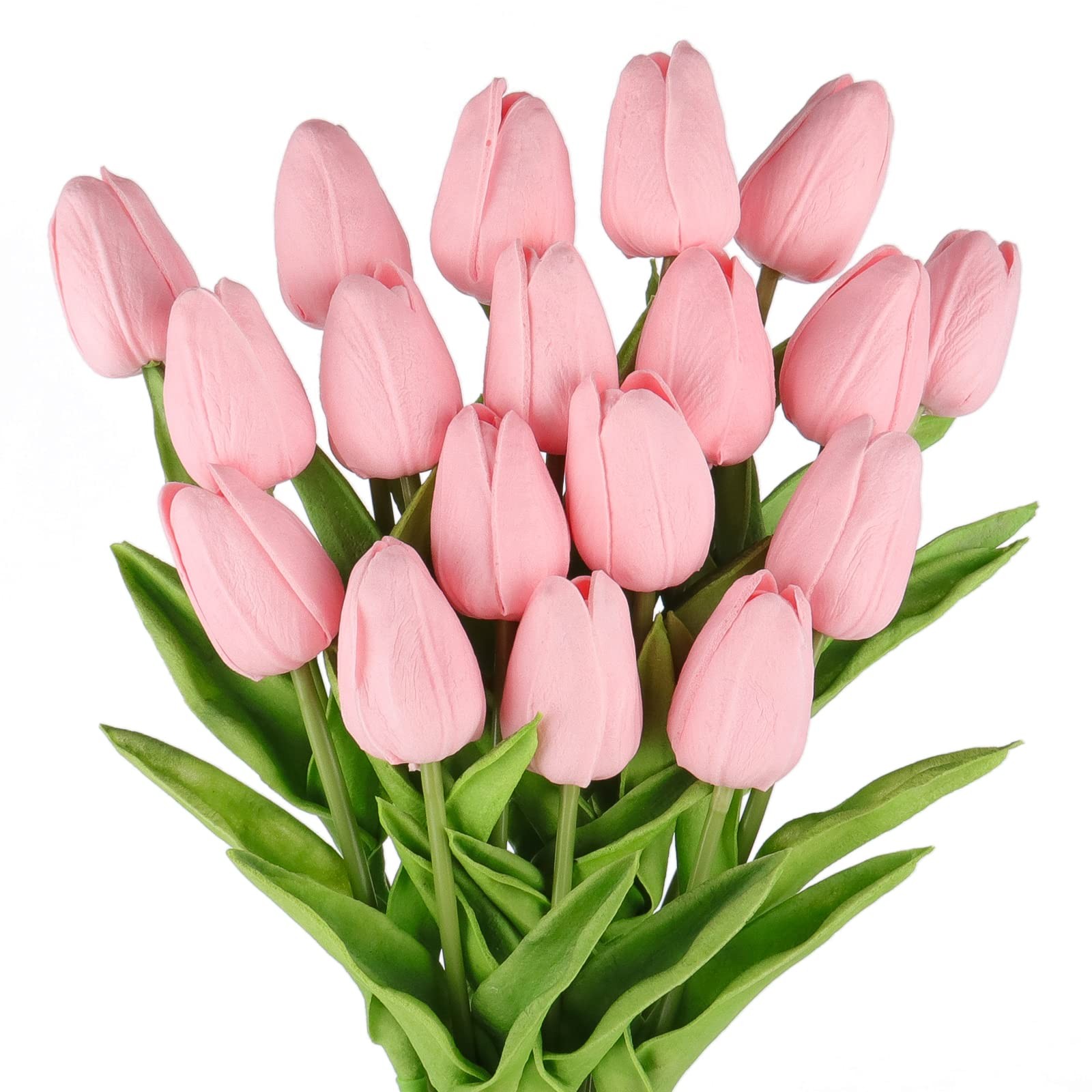 Black Tulips Artificial Flowers Faux Real Touch Fake Bouquet Halloween 18 PCS