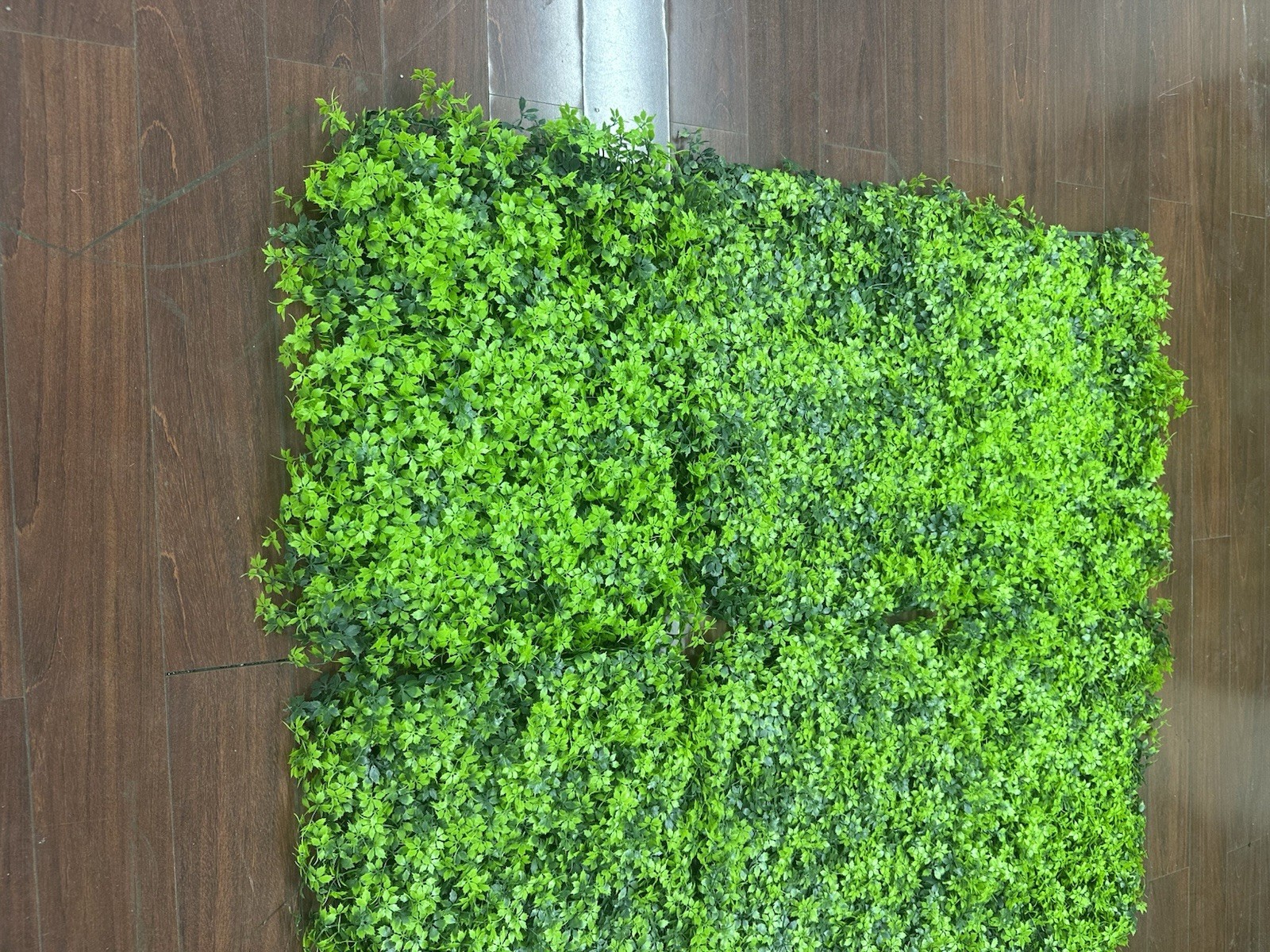 12pc 24”x18” Artificial Plant Wall Planter Hedge Faux Greenery Grass Backdrop.