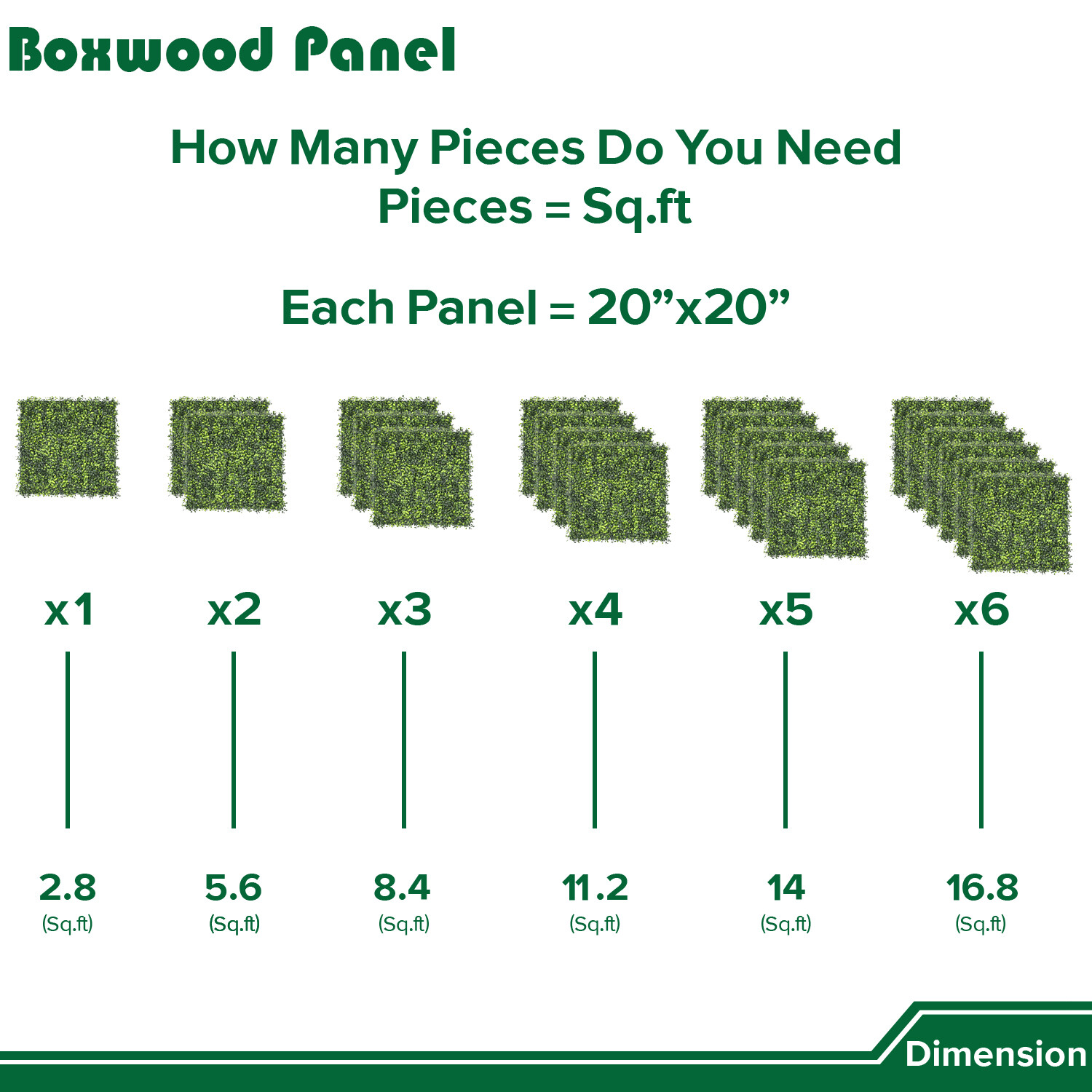 Artificial Boxwood Leaf with cover back Privacy Fence Screen Home Décor Hedge