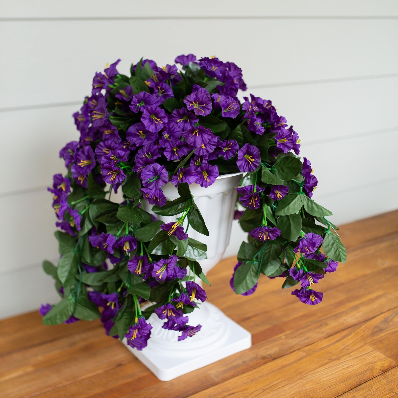 Artificial Faux Hanging Plants Flowers for Outdoor Outside Summer Decoration,…
