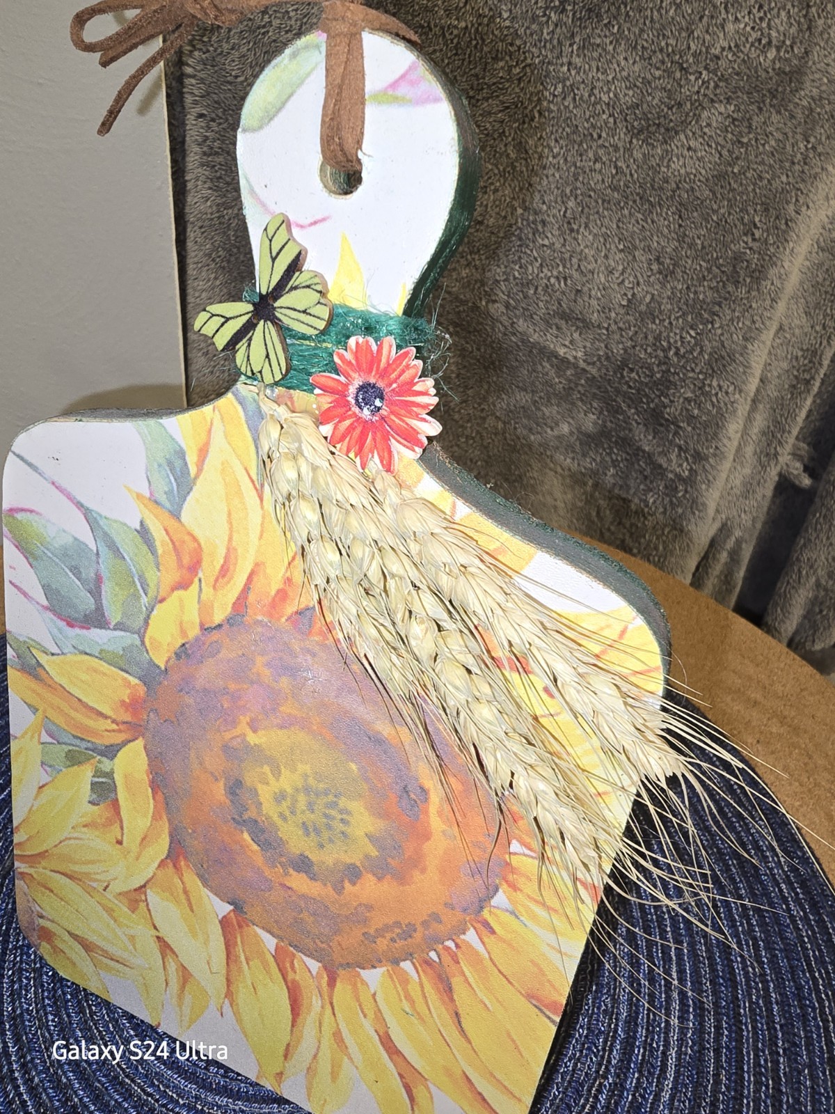 Sunflower Decorative Cutting Board Handmade