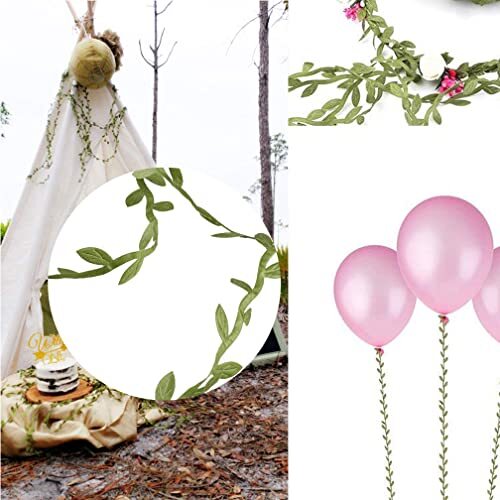 65Ft Artificial Eucalyptus Leaf Fake Hanging Garland Decorative Wreath