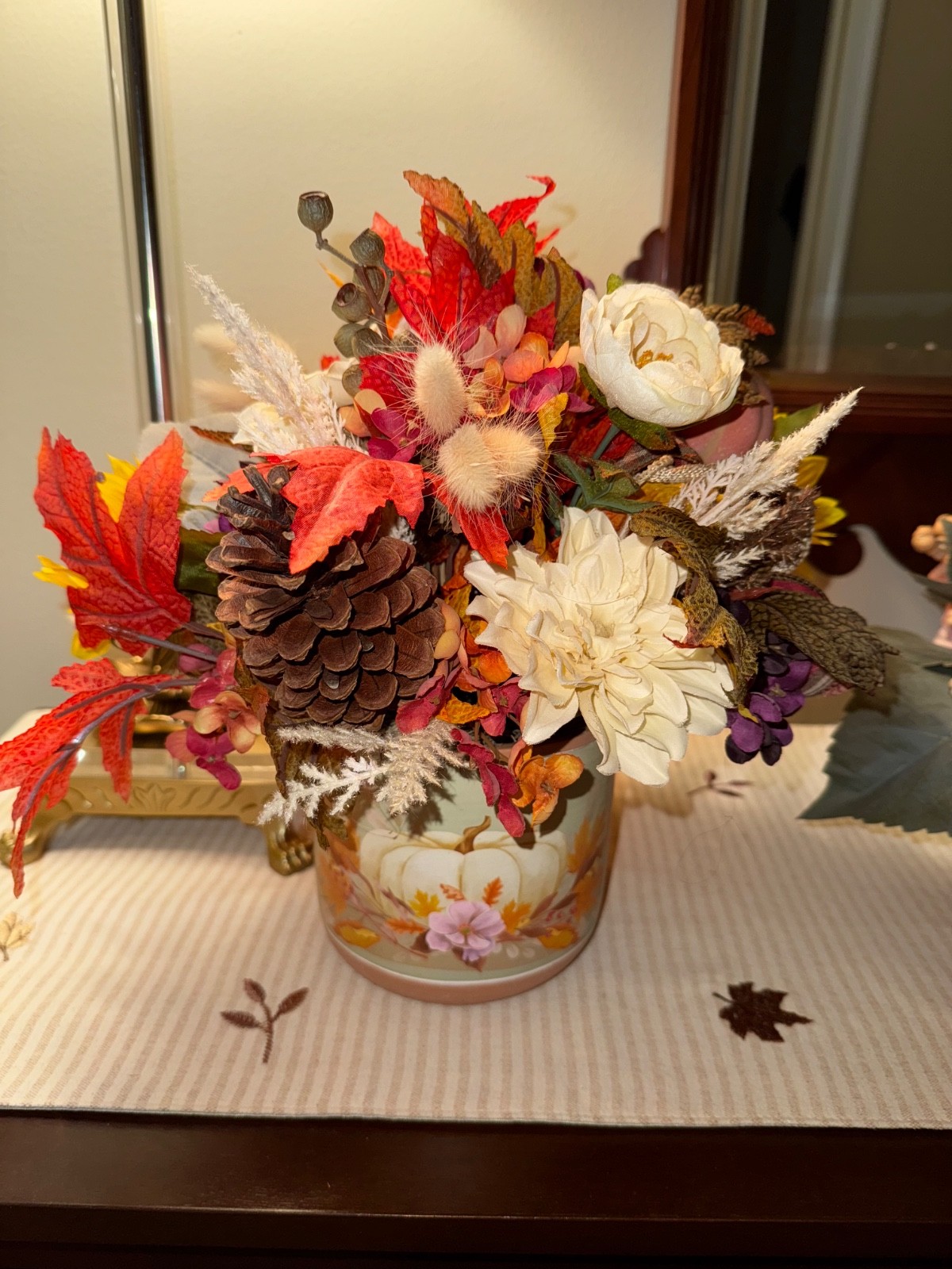 Custom Farmhouse Fall Floral Arrangement “NEW”