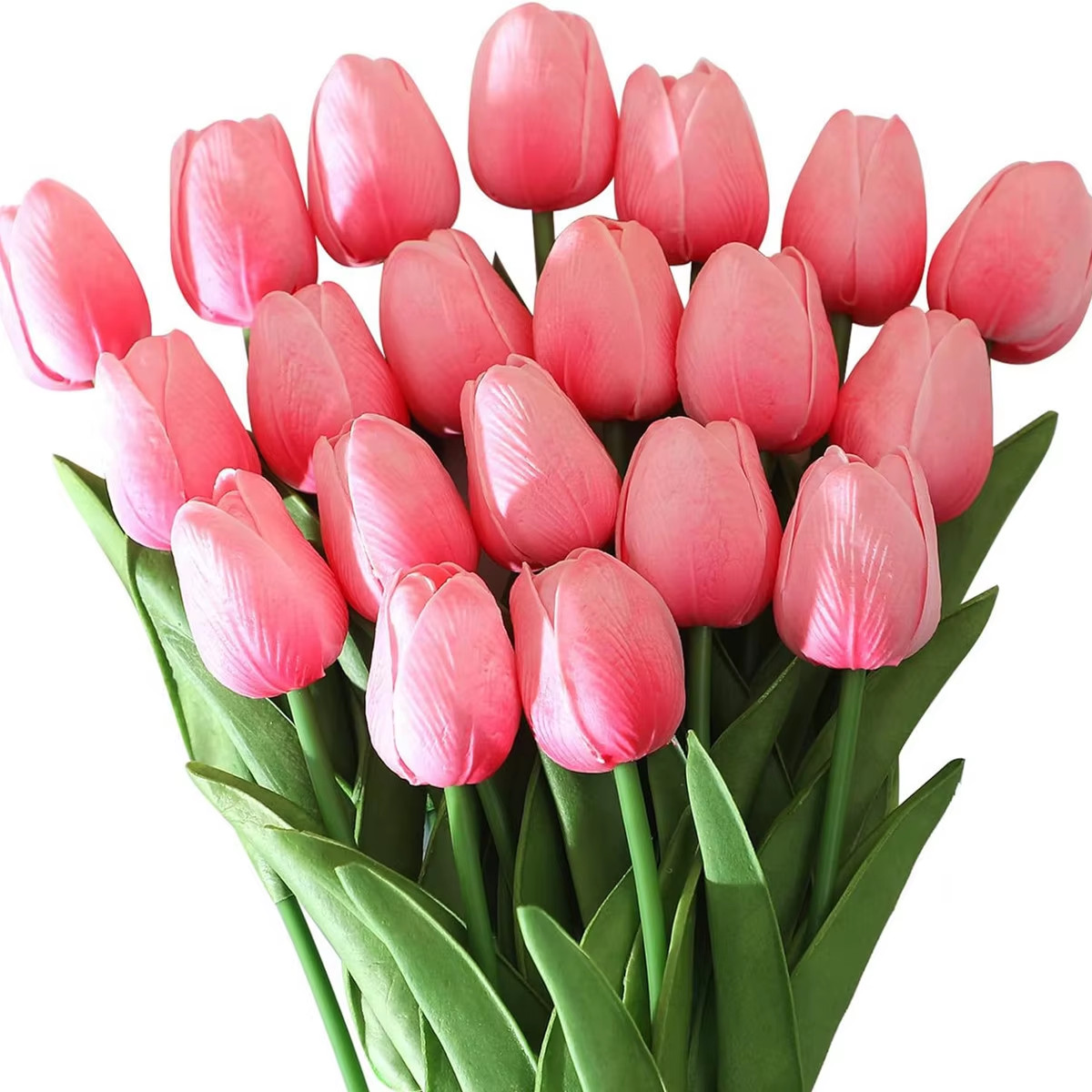 Artificial Flower Realistic Touch Tulip Scrapbooking Home Room Decoration Weddin