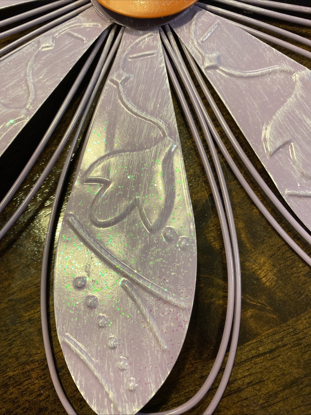 Purple Hanging Daisy Flower Decorative Piece