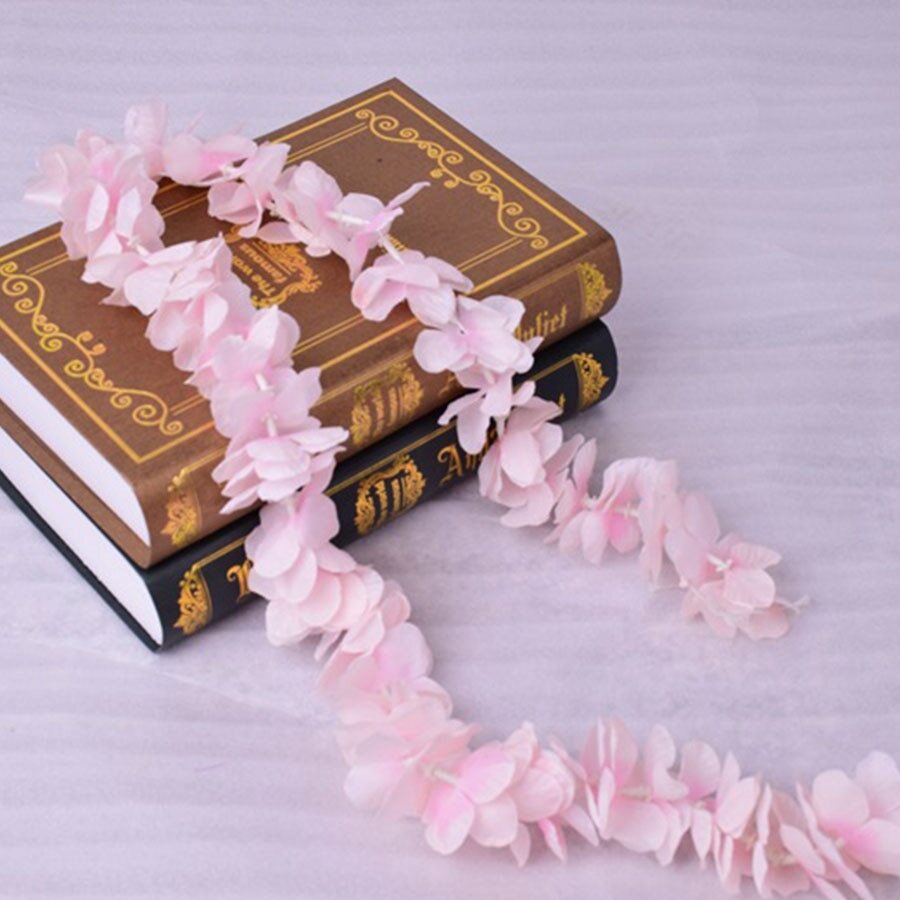 10pcs 100cm Artificial Cherry Blossom Vine Silk Flowers Sakura Wedding Decor
