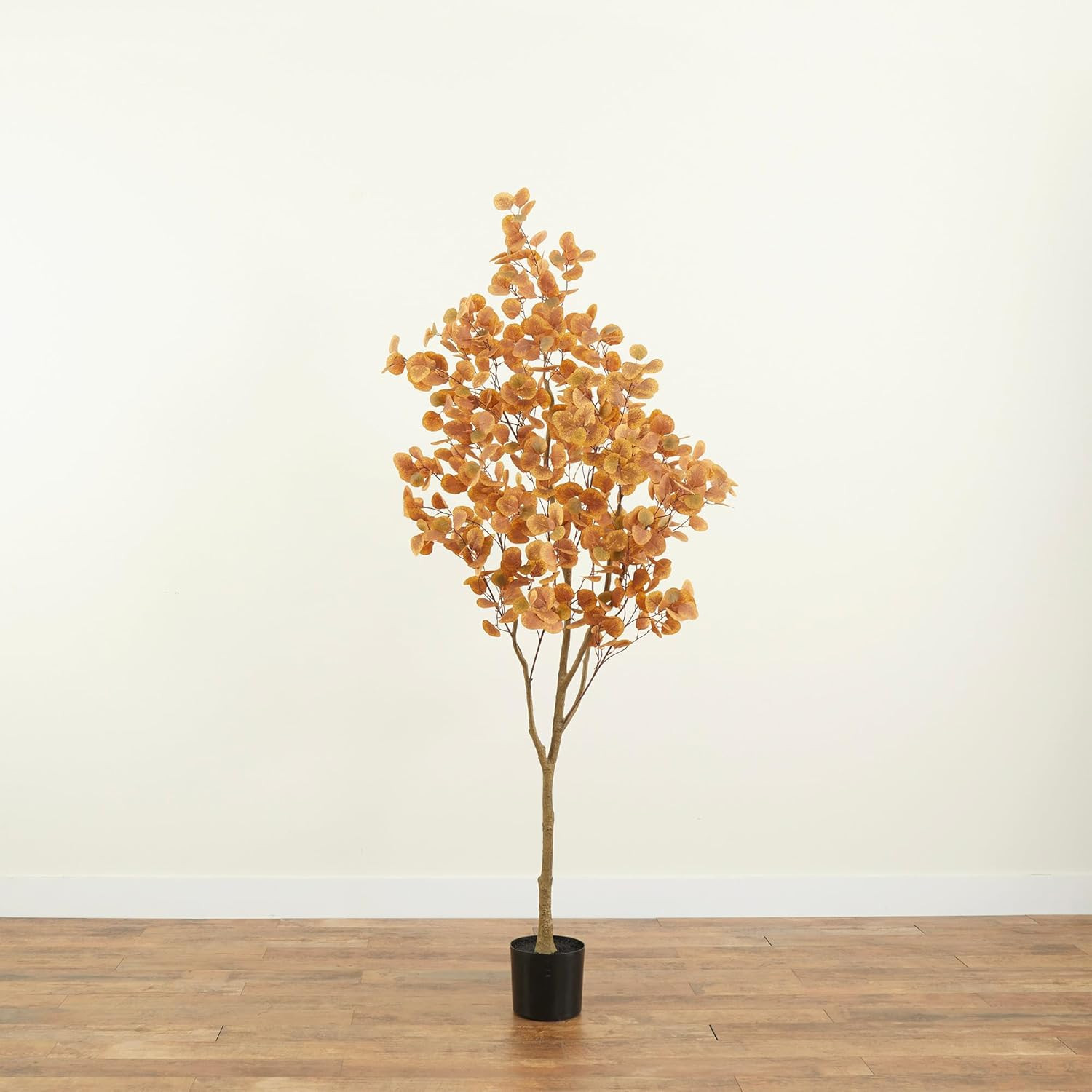 7Ft Artificial Eucalyptus Tree – Stunning Autumn Fall Decor for Any Space