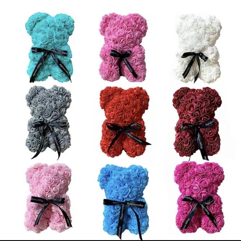 Rose Bear- Forever & Always – Perfect Mothers Day Gift!There is multiple Colors!