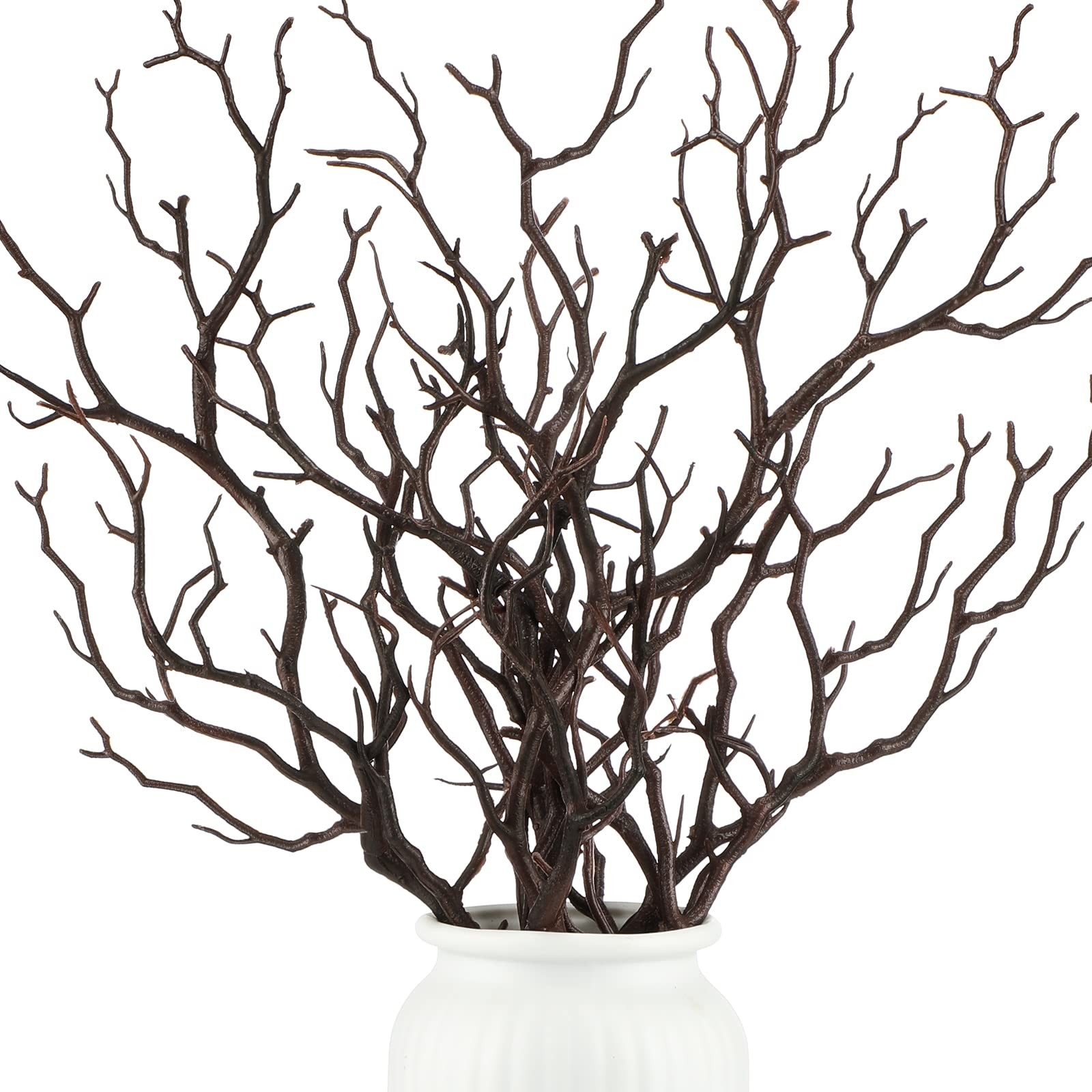13.8 Inch Small Manzanita Branches Plastic Faux Branches Artificial Antler Sh…