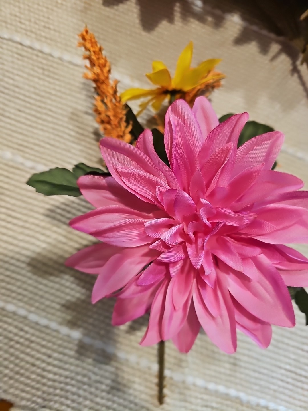 16 NEW 11″ SPRING SUMMER DAHLIA DAISY Floral Pick Decor Flower FREE SHIP pink
