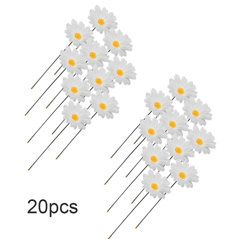Outdoor Garden Decoration 20pcs Simulation Flowers Landscape 216 by 1181 inch
