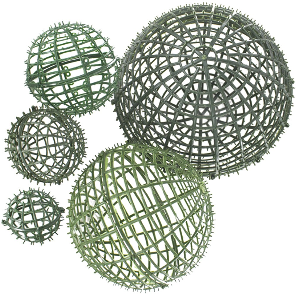 5 Pcs Flower Arrangement Ball Inner Liner Plant Support Frame Cage