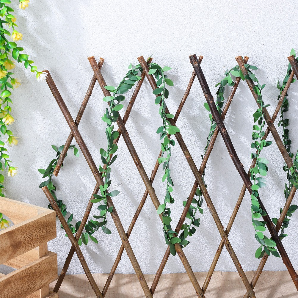 Natural Look Green Leaves Vine Garland for Floral Headbands and Event Decorating