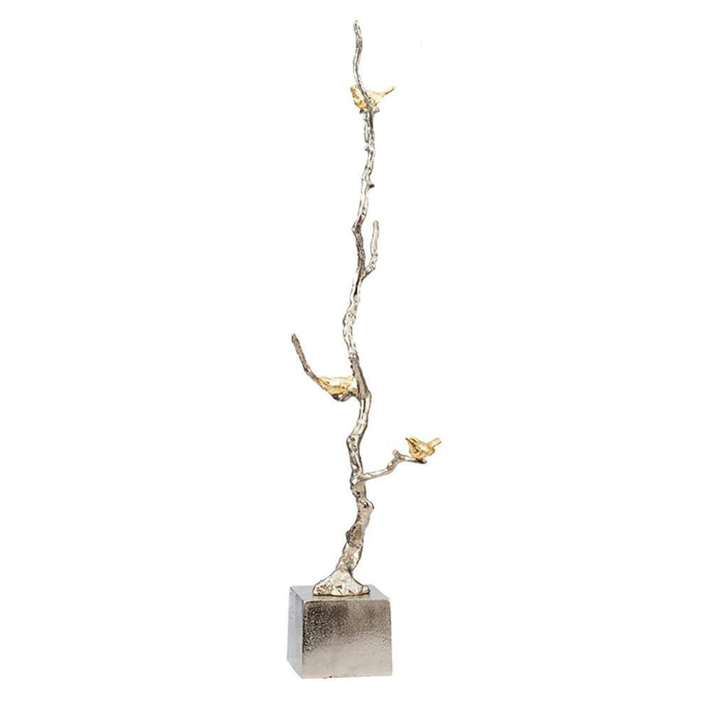 Silver/Gold Branch Irregular Decor Accent