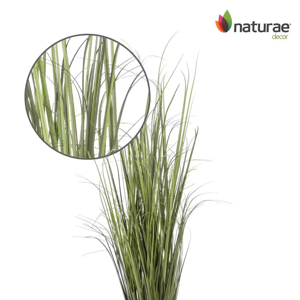 Artificial 47 In. Black Grass Plant