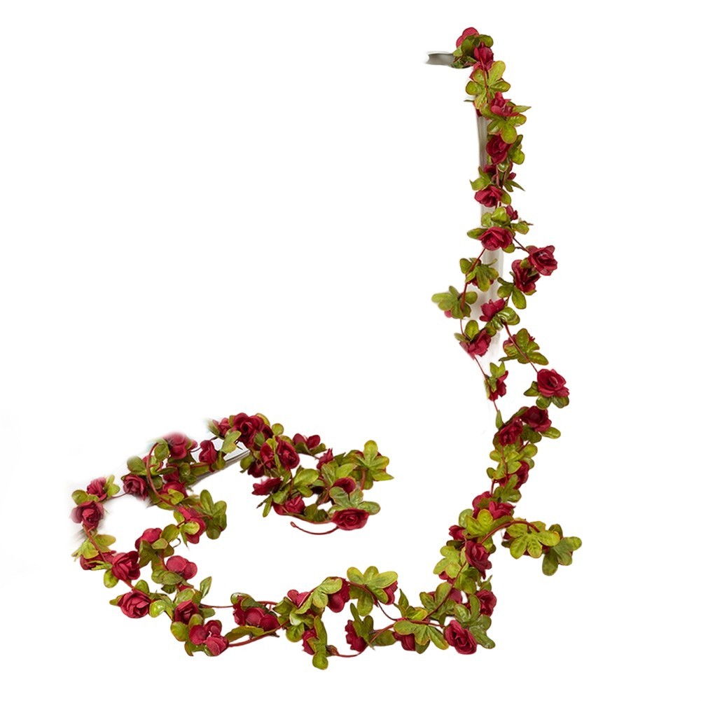 Simulated Flower Vine 2.5m Roses Peonies for Home Decor Wedding Arch Garland