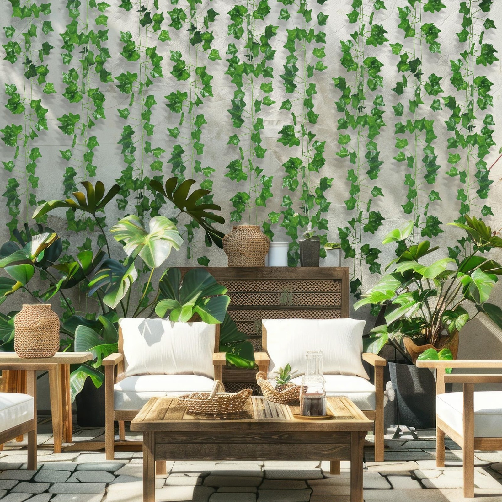 Artificial Ivy Garlands – 36Pack x 83 Inch Length – Realistic Fake Vines for …