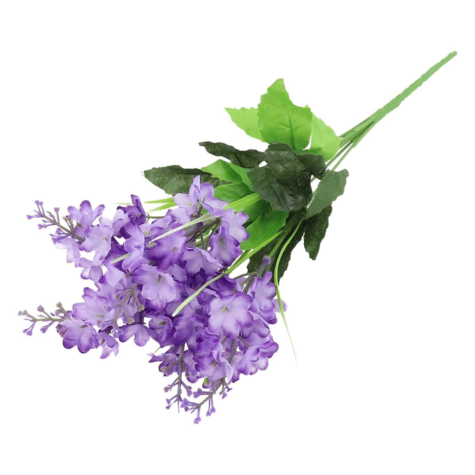 5Heads Artificial Hyacinth Flowers Bunch Wedding Home Grave Outdoor Bouquet