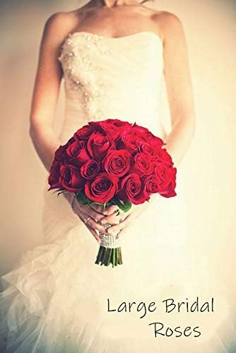 Laelfe 12 pcs Artificial Red Roses Flowers Long Stem Fake Silk Rose for
